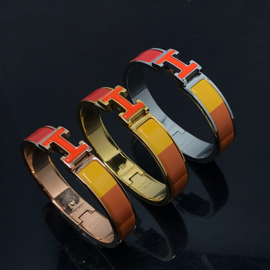 [MIRA]H BRACELET ORANGE RAINBOW CERAMIC