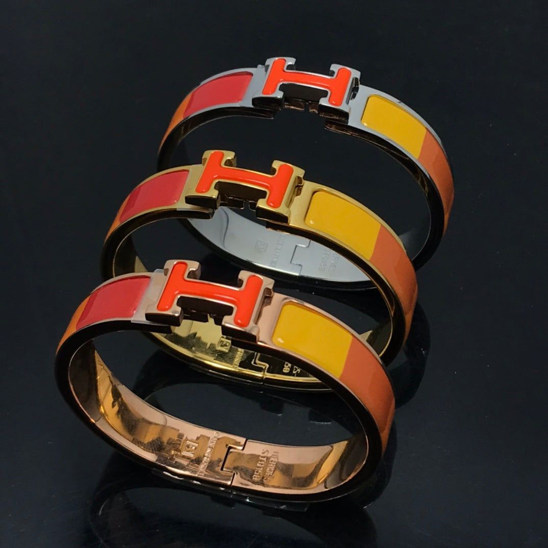 [MIRA]H BRACELET ORANGE RAINBOW CERAMIC