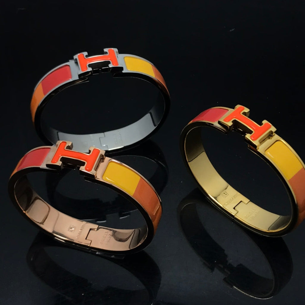 [MIRA]H BRACELET ORANGE RAINBOW CERAMIC