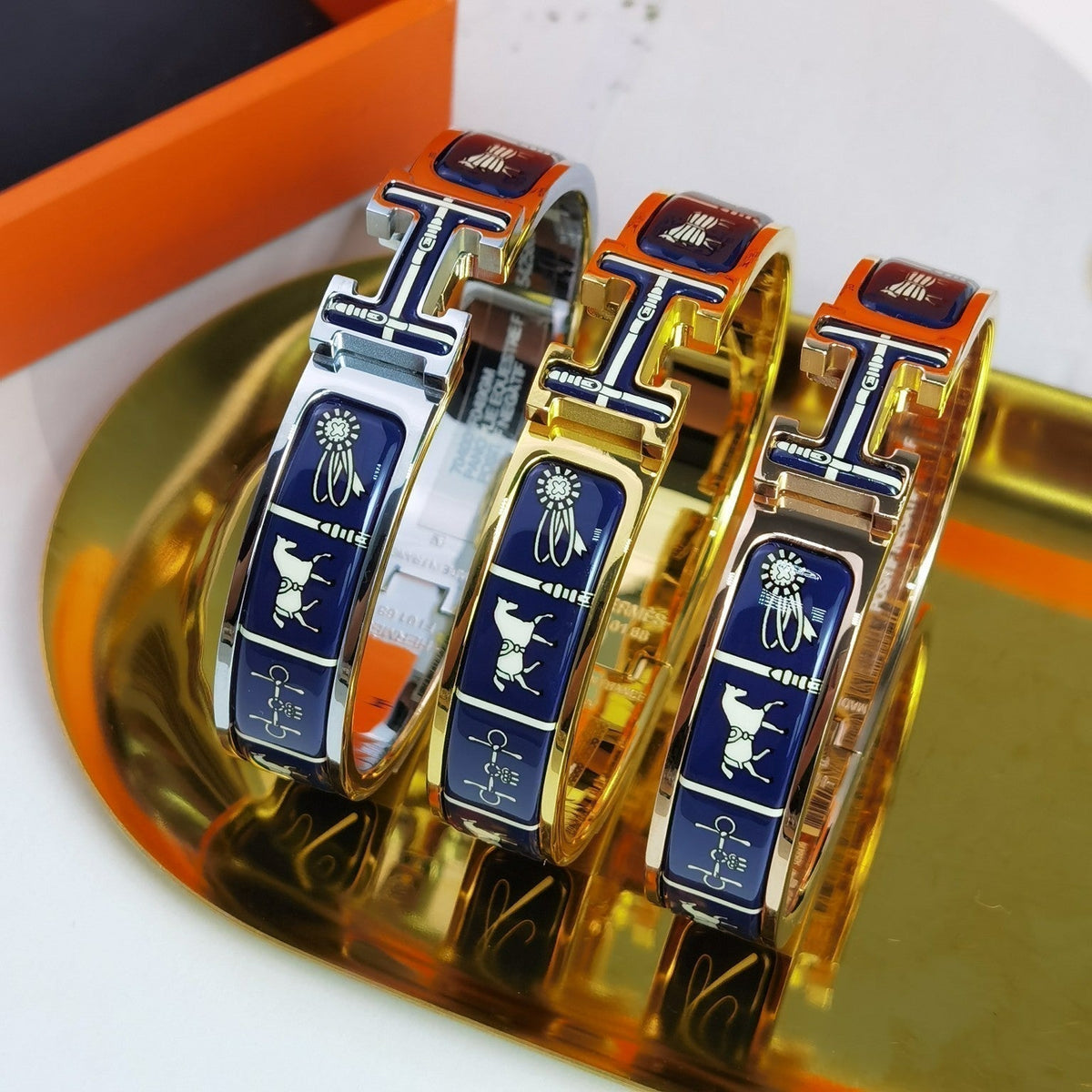 [MIRA]H COUVERTURES DARK BLUE BRACELET