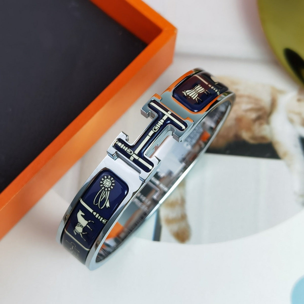 [MIRA]H COUVERTURES DARK BLUE BRACELET