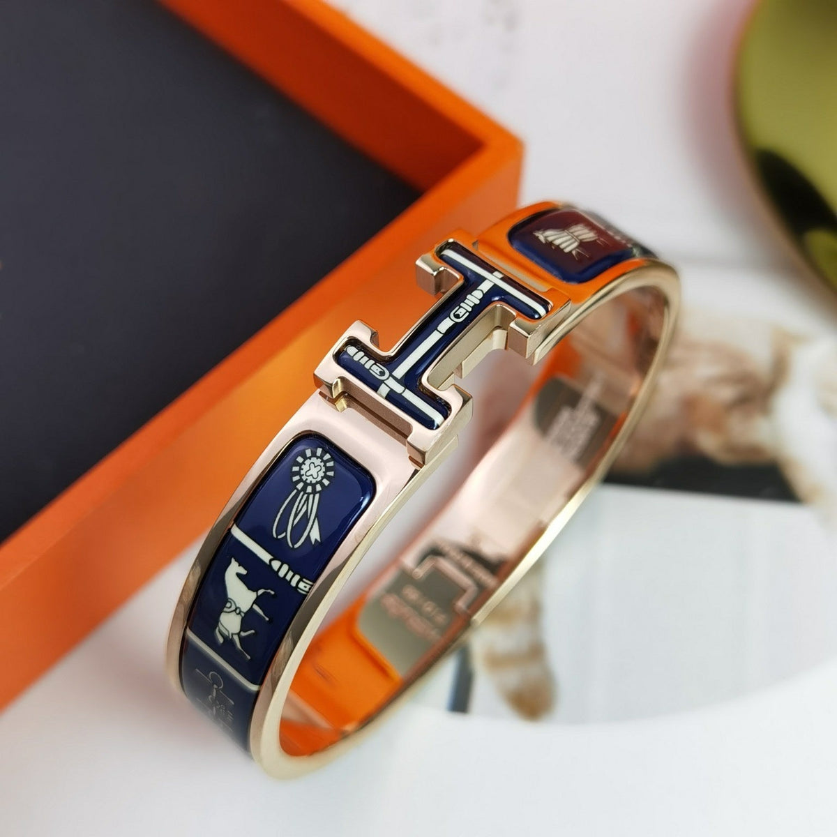 [MIRA]H COUVERTURES DARK BLUE BRACELET