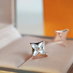 [MIRA]STAR MOP PINK GOLD EARRINGS