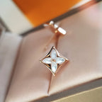 [MIRA]STAR MOP PINK GOLD EARRINGS
