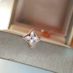 [MIRA]STAR MOP PINK GOLD EARRINGS