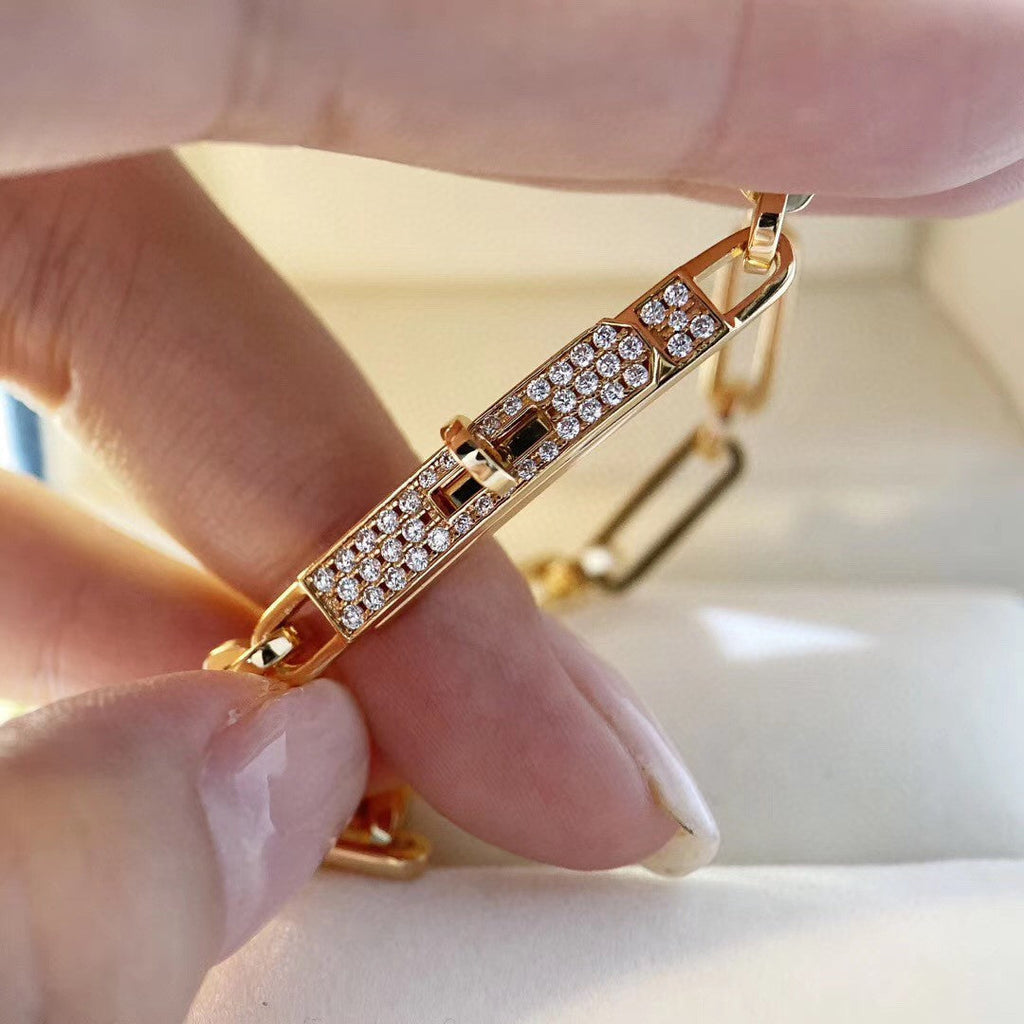 [MIRA]CHAINE BRACELET SMALL MODEL DIAMOND