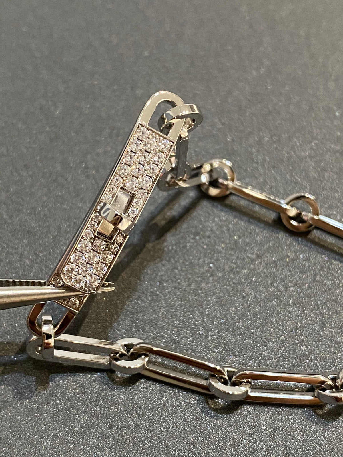 [MIRA]CHAINE BRACELET SMALL MODEL DIAMOND