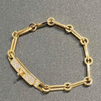 [MIRA]CHAINE BRACELET SMALL MODEL DIAMOND
