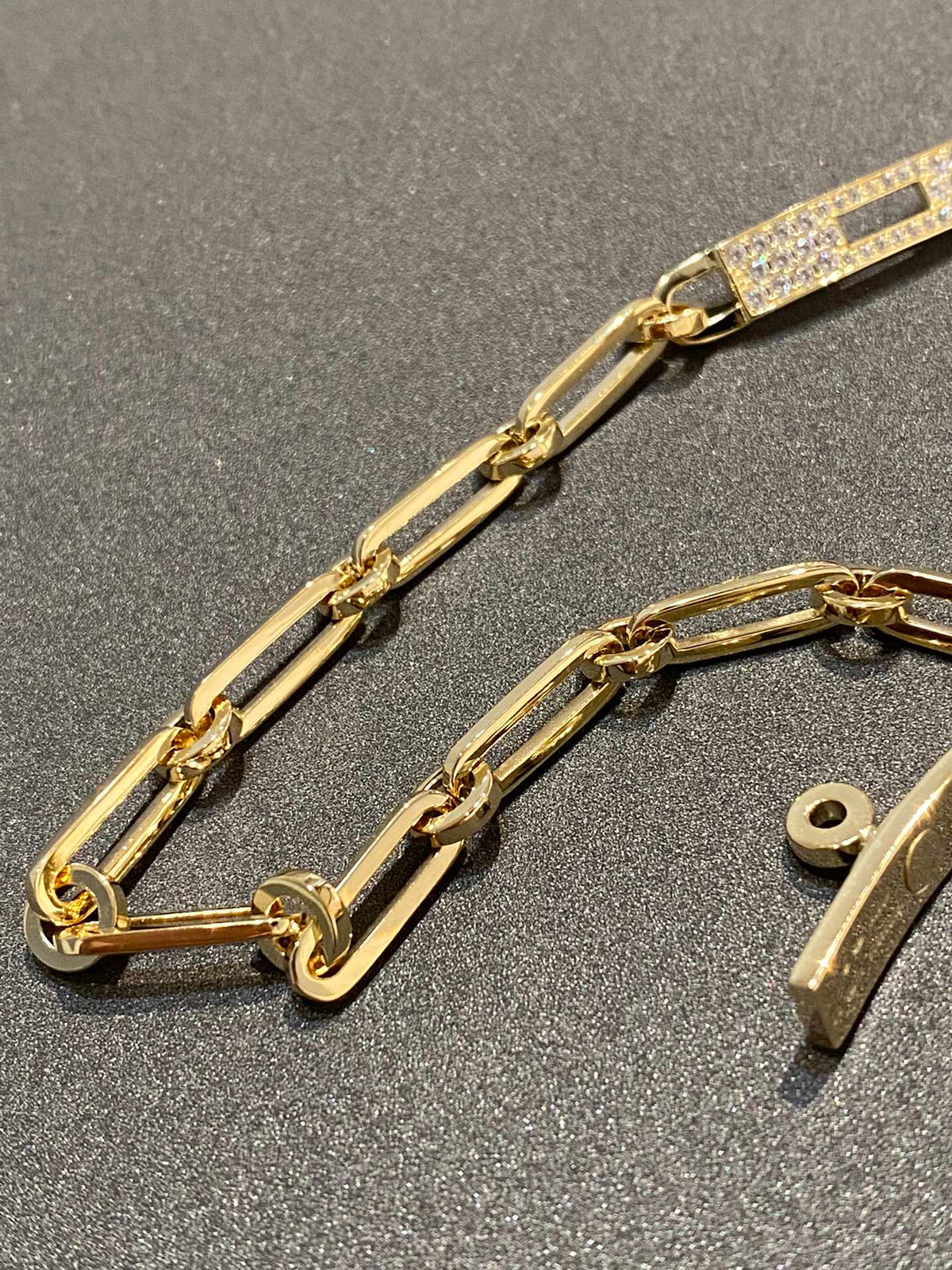 [MIRA]CHAINE BRACELET SMALL MODEL DIAMOND