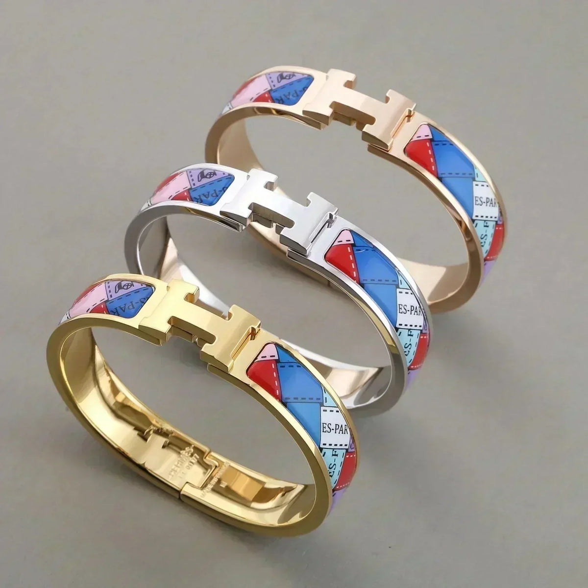 [MIRA]H BRACELET DOTTED BORDER 12MM