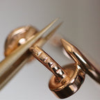 [MIRA]JUSTE EARRINGS PINK GOLD
