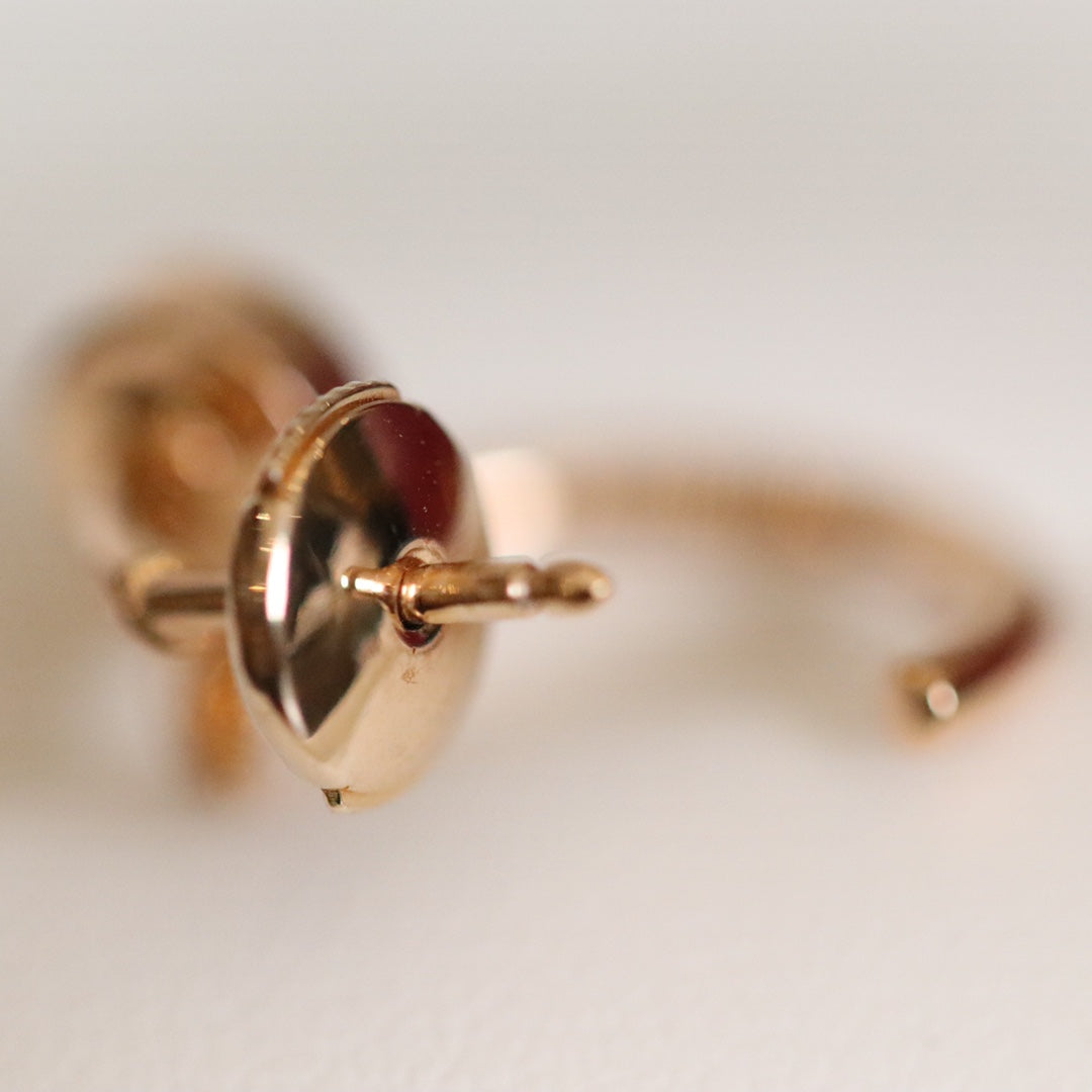 [MIRA]JUSTE EARRINGS PINK GOLD