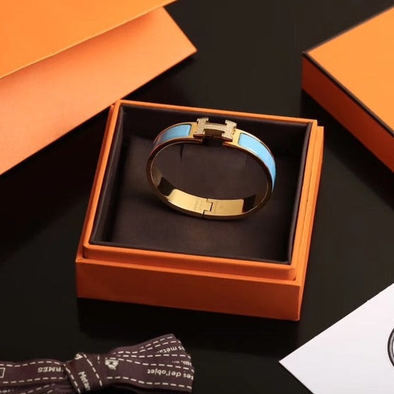 [MIRA]H CLOUD BLUE BRACELET GOLD DIAMOND