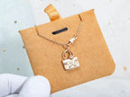 [MIRA]AMULETTE PEDANT ROSE GOLD NECKLACE