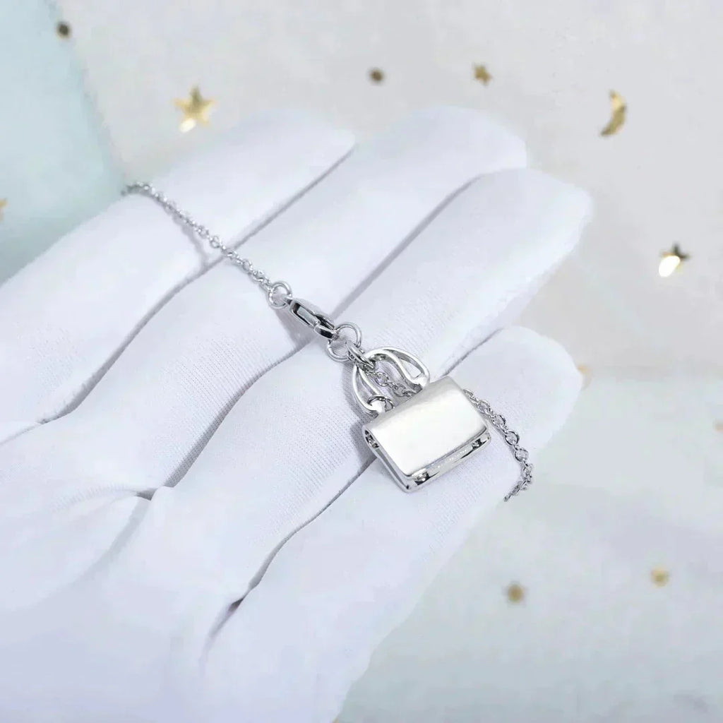 [MIRA]AMULETTE PEDANT SILVER NECKLACE