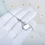 [MIRA]AMULETTE PEDANT SILVER NECKLACE