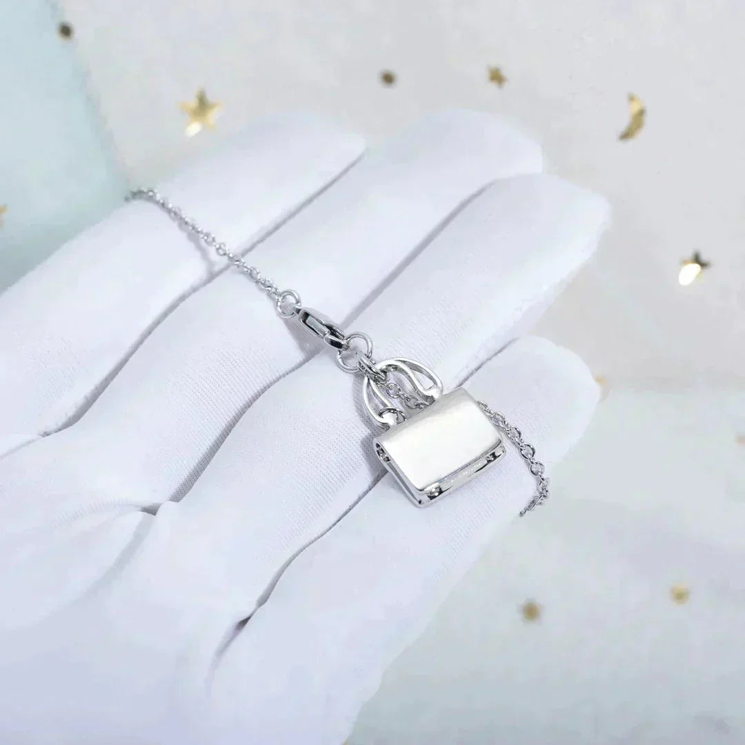 [MIRA]AMULETTE PEDANT SILVER NECKLACE