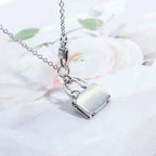 [MIRA]AMULETTE PEDANT SILVER NECKLACE