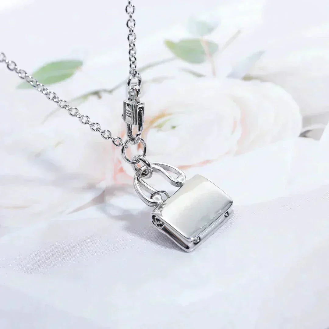 [MIRA]AMULETTE PEDANT SILVER NECKLACE