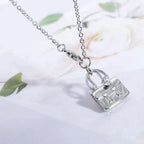 [MIRA]AMULETTE PEDANT SILVER NECKLACE