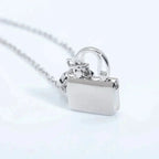 [MIRA]AMULETTE PEDANT SILVER NECKLACE