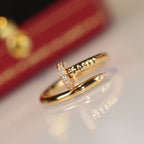 [MIRA]JUSTE RING 2.65MM GOLD DIAMOND