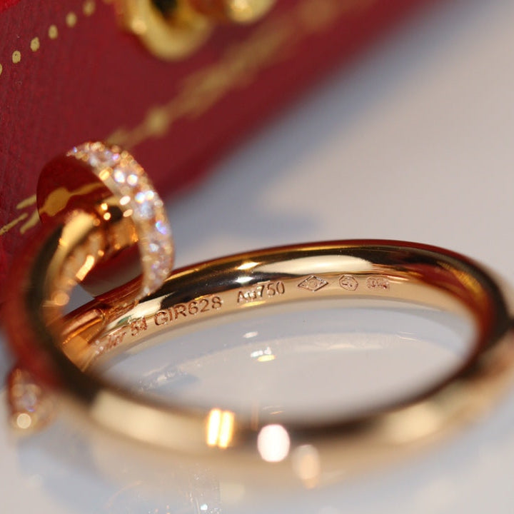 [MIRA]JUSTE RING 2.65MM GOLD DIAMOND
