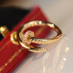 [MIRA]JUSTE RING 2.65MM GOLD DIAMOND