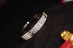 [MIRA]LOVE RING 3.6MM DIAMOND PAVED