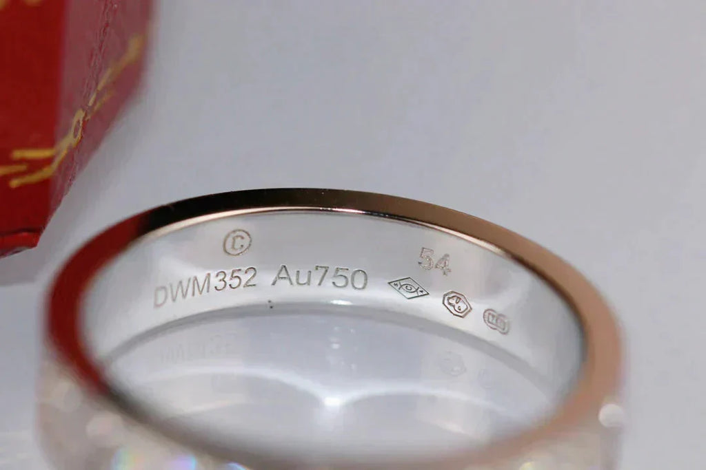 [MIRA]LOVE RING 3.6MM DIAMOND PAVED