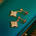 [MIRA]STAR DIAMONDS EARRINGS GOLD