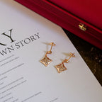 [MIRA]STAR DIAMONDS EARRINGS GOLD