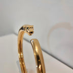 [MIRA]PANTHERE GOLD OPEN BRACELET