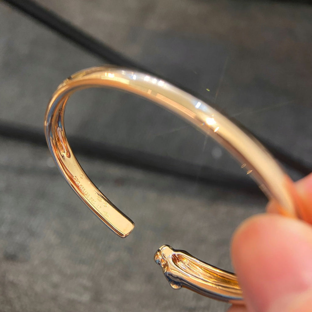 [MIRA]PANTHERE GOLD OPEN BRACELET