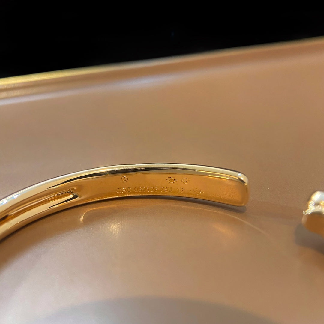 [MIRA]PANTHERE GOLD OPEN BRACELET