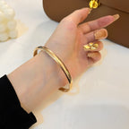 [MIRA]PANTHERE GOLD OPEN BRACELET