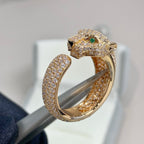 [MIRA]PANTHERE PINK GOLD DIAMOND RING