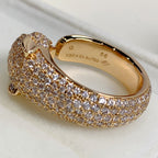 [MIRA]PANTHERE PINK GOLD DIAMOND RING