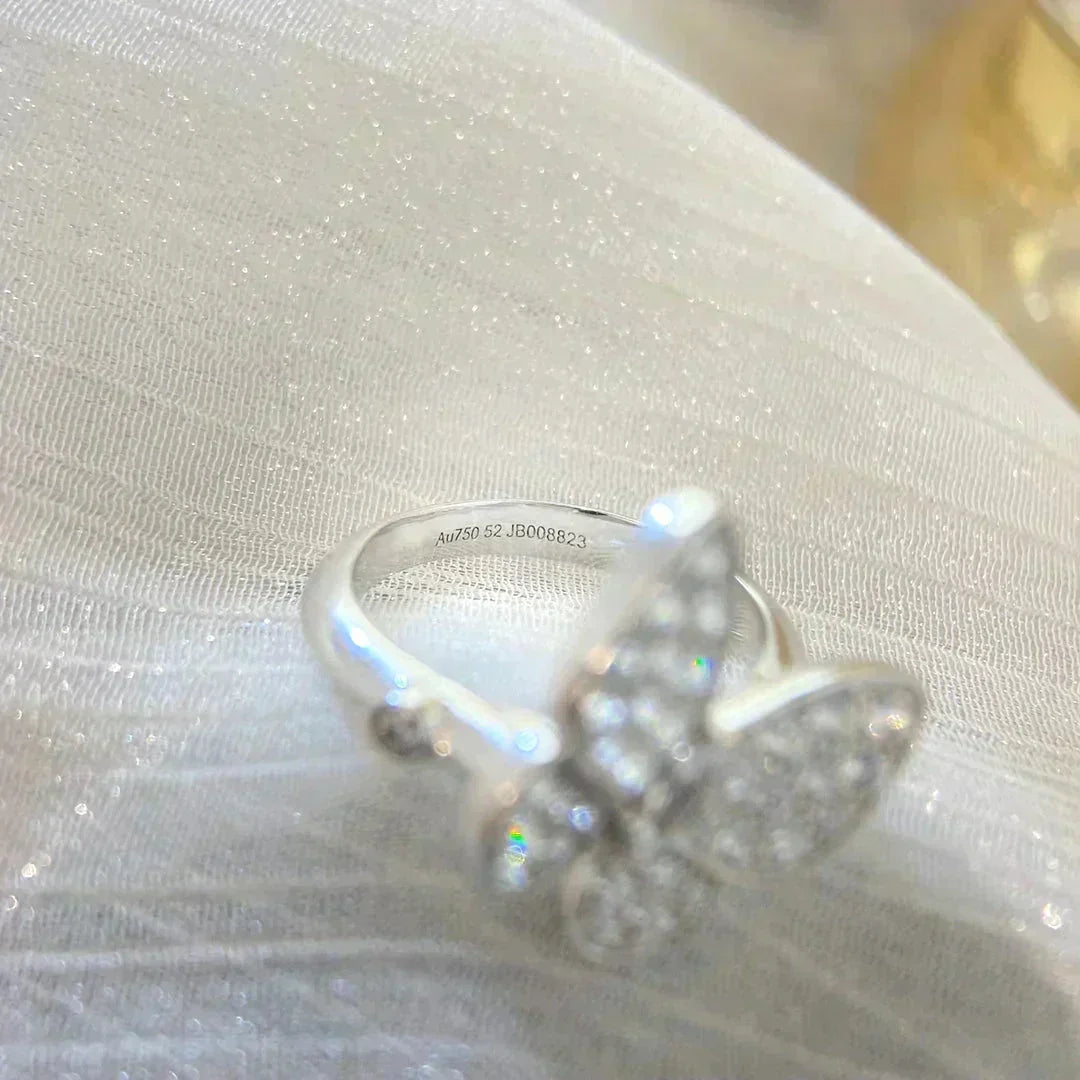 ??MIRA?¡¥BUTTERFLY DIAMOND RING