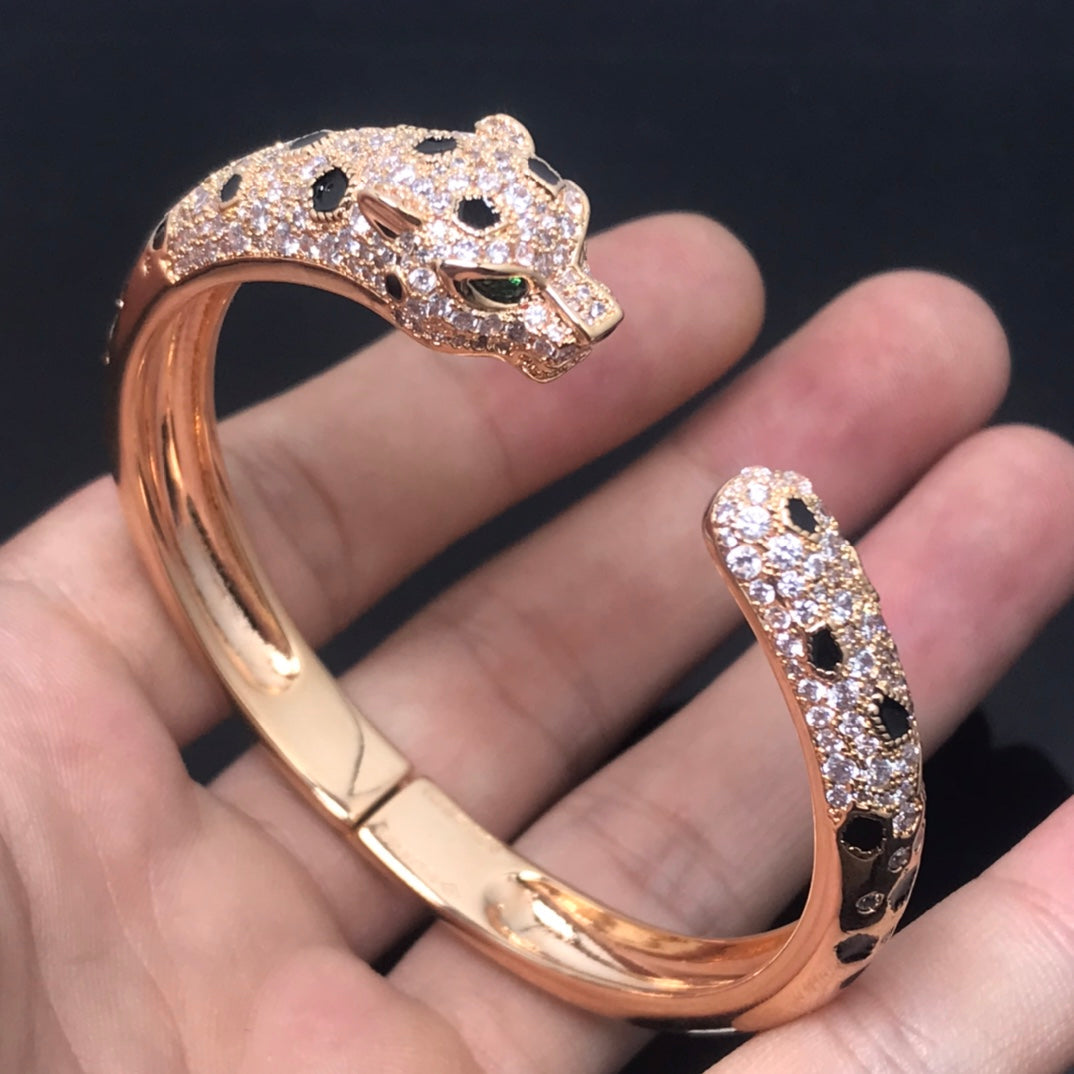 [MIRA]PANTHERE BIG BRACELET DIAMONDS
