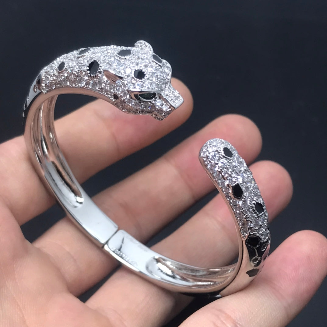 [MIRA]PANTHERE BIG BRACELET DIAMONDS