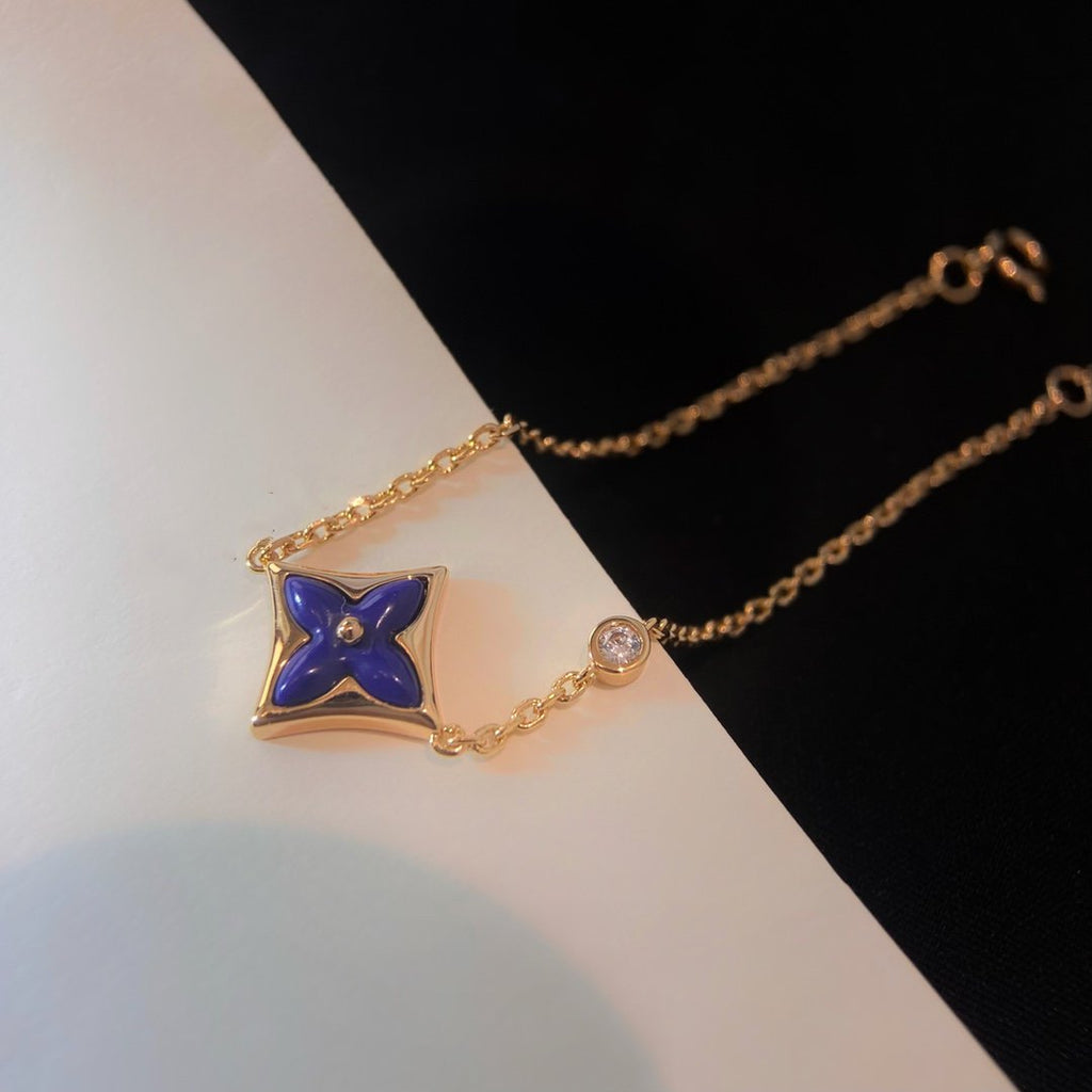 [MIRA]COLOR STAR PINK GOLD DIAMOND BRACELET