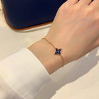 [MIRA]COLOR STAR PINK GOLD DIAMOND BRACELET