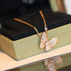[MIRA]BUTTERFLY DIAMOND NECKLACE