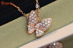 [MIRA]BUTTERFLY DIAMOND NECKLACE