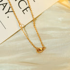 [MIRA]VOLT SILVER DIAMOND PEDANT NECKLACE