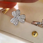 [MIRA]CLOVER COMOS DIAMOND EARRINGS SILVER