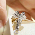 [MIRA]CLOVER COMOS DIAMOND EARRINGS SILVER