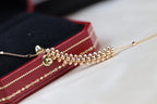 [MIRA]CLASH PINK GOLD NECKLACE