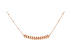 [MIRA]CLASH PINK GOLD NECKLACE